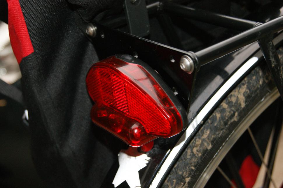 Rear pannier light hot sale